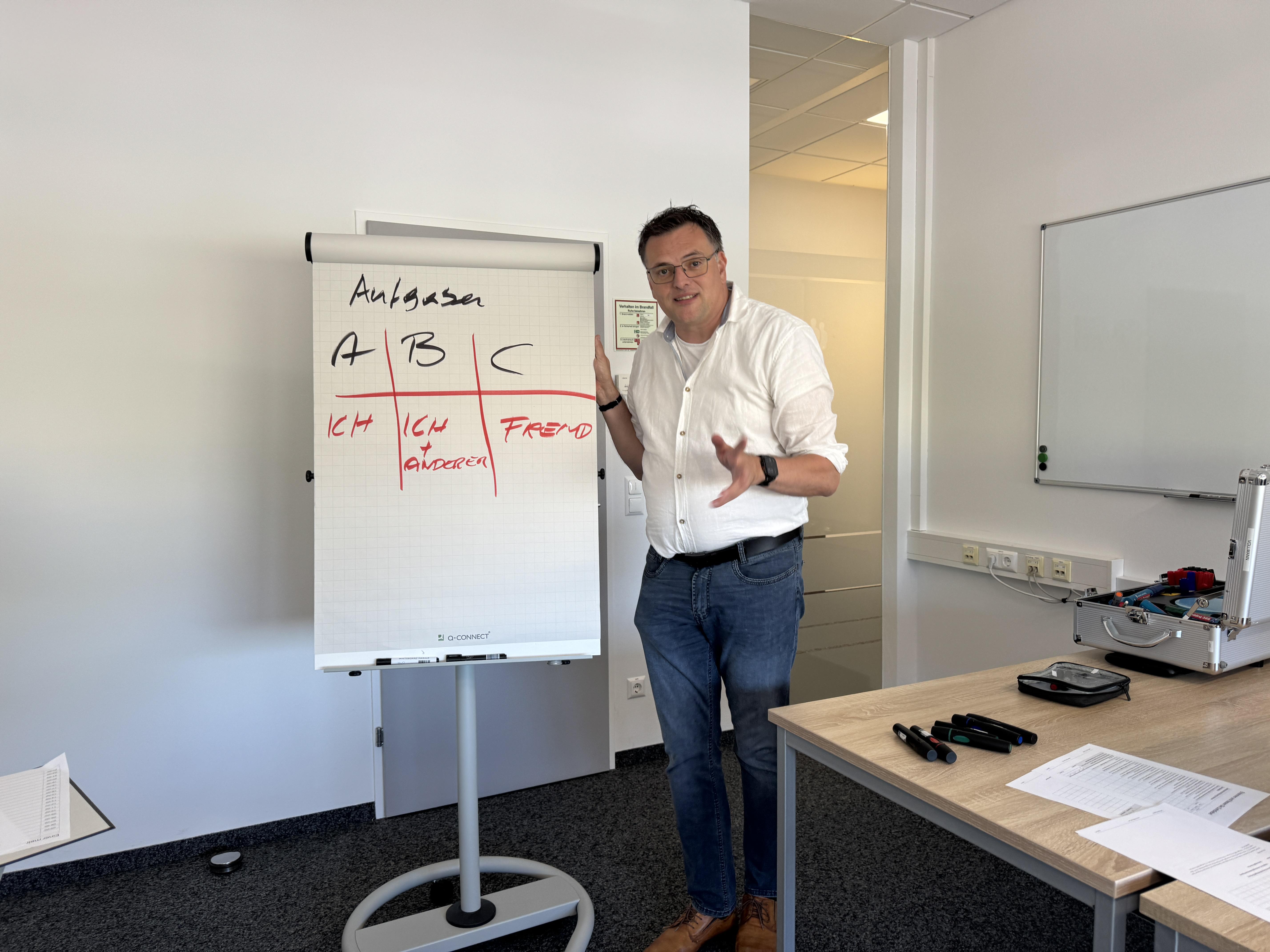 Thomas Vollmann bei einem Training